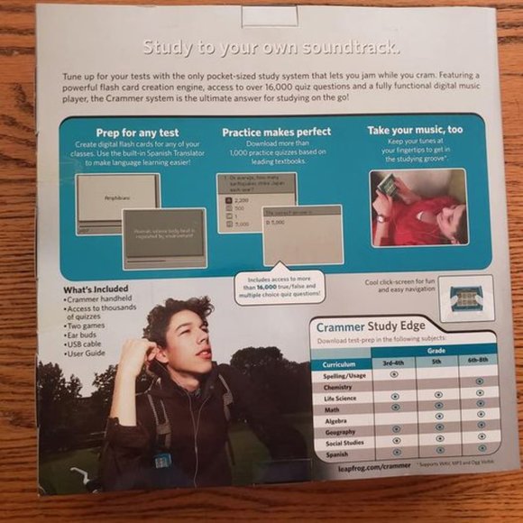 BRAND NEW: LEAP FROG CRAMMER & CUSTOMIZER KIT - Picture 3 of 5